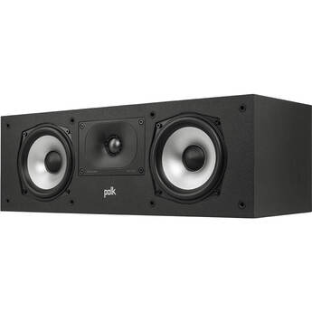 Polk Audio Monitor XT30 Black High-Resolution Center Channel Speaker