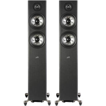 Polk audio Reserve R600 Floorstanding Loudspeaker (Black, Single)