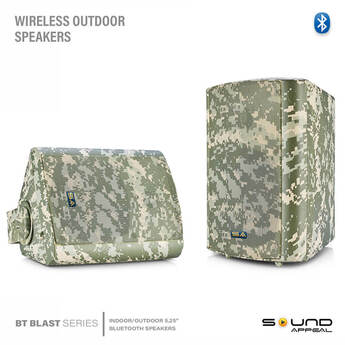 Sound Appeal Indoor/Outdoor Weatherproof Patio Speakers