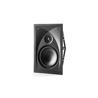6.5-inch In-Wall Speaker with Pivoting Tweeter - Black — thumbnail 2