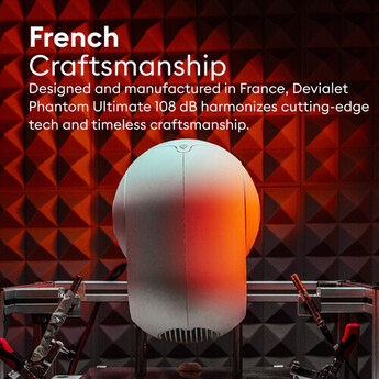 Devialet Phantom Ultimate 108 dB Wireless Speaker (Light Pearl) — thumbnail 9