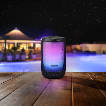 Ihome iBT820 PlayGlow+ Waterproof Portable Bluetooth Speaker — thumbnail 5