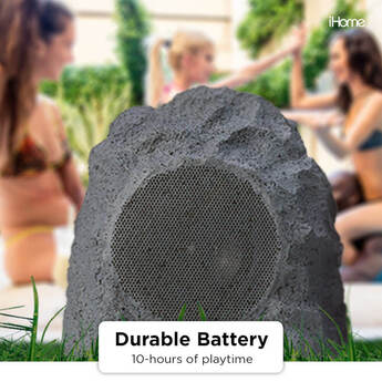 Ihome Wireless Rechargeable Stereo Rock Speakers Pair — thumbnail 2