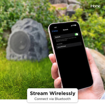 Ihome Wireless Rechargeable Stereo Rock Speakers Pair — thumbnail 4
