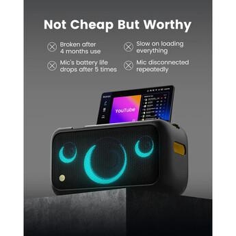 Ikarao Break X1 Portable Karaoke Machine — thumbnail 6