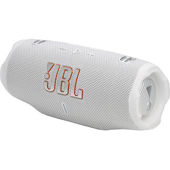 JBL Charge 6 Portable Bluetooth Speaker (White) — thumbnail 3