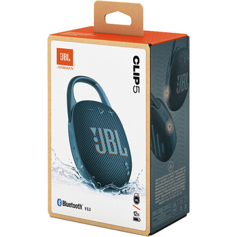 JBL Clip 5 Portable Waterproof Wireless Speaker (Blue) — thumbnail 8