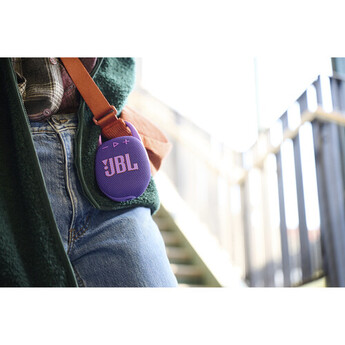 JBL Clip 5 Portable Waterproof Wireless Speaker (Purple) — thumbnail 9