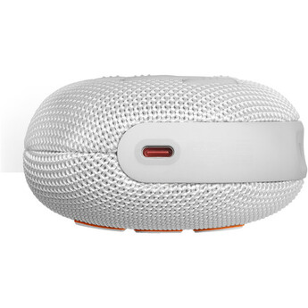 JBL Clip 5 Portable Waterproof Wireless Speaker (White) — thumbnail 6
