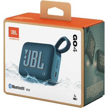 Jbl Go 4 Portable Bluetooth Speaker (Blue) — thumbnail 13