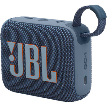 Jbl Go 4 Portable Bluetooth Speaker (Blue) — thumbnail 3