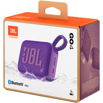 Jbl Go 4 Portable Bluetooth Speaker (Purple) — thumbnail 12