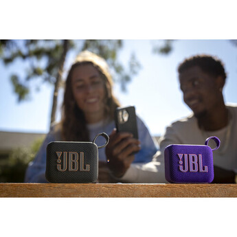 Jbl Go 4 Portable Bluetooth Speaker (Purple) — thumbnail 14