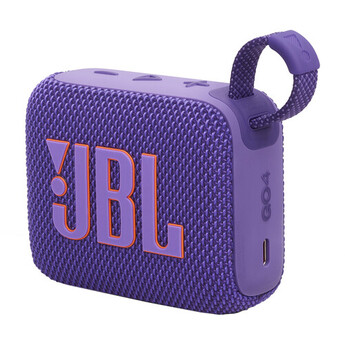 Jbl Go 4 Portable Bluetooth Speaker (Purple) — thumbnail 3