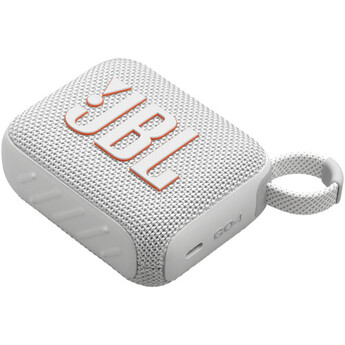 Jbl Go 4 Portable Bluetooth Speaker (White) — thumbnail 11