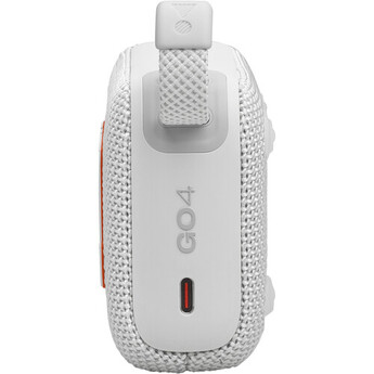 Jbl Go 4 Portable Bluetooth Speaker (White) — thumbnail 4