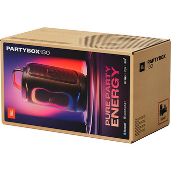 JBL PartyBox 130 200W Wireless Party Speaker (Black) — thumbnail 10