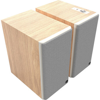 Klipsch The Sevens Powered Bookshelf Speakers -Pair (Red Oak) — thumbnail 3