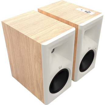 Klipsch The Sevens Powered Bookshelf Speakers -Pair (Red Oak) — thumbnail 6