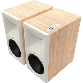 Klipsch The Nines Powered Bookshelf Speakers -Pair (Red Oak) — thumbnail 7
