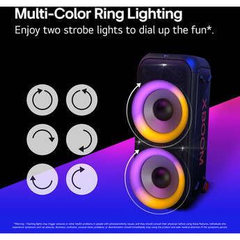 LG XL9T XBOOM Wireless Party Speaker — thumbnail 14