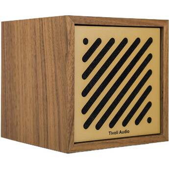 Tivoli Boutique Bluetooth Speaker (Walnut & Gold)