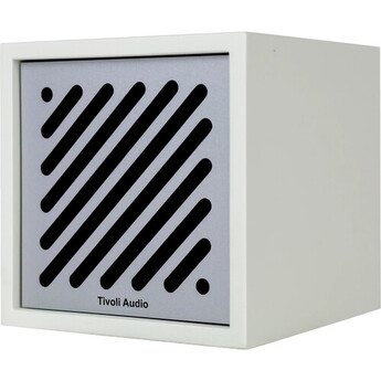 Tivoli Boutique Bluetooth Speaker (White & Silver) — thumbnail 3