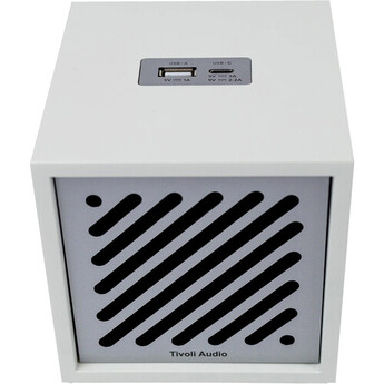 Tivoli Boutique Bluetooth Speaker (White & Silver) — thumbnail 4