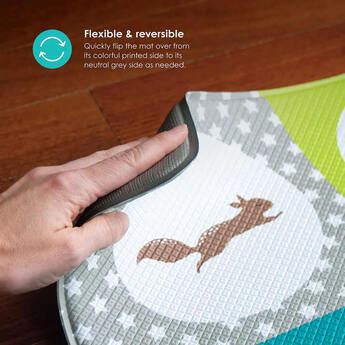 bbluv Multi Reversible Playmat - Tiles — thumbnail 5