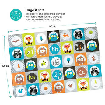 bbluv Multi Reversible Playmat - Tiles — thumbnail 7