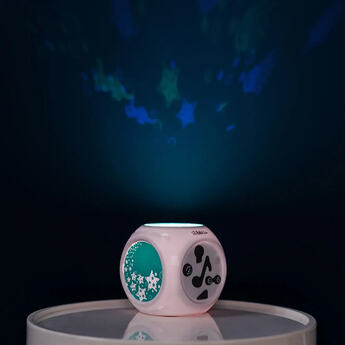 bbluv Kube Sound Activated Musical Nightlight with Projection — thumbnail 2
