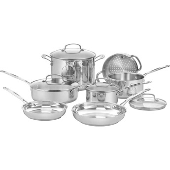 Chefs Classic Stainless 11 Piece Set