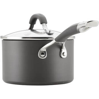 Circulon Radiance Hard Anodized Nonstick 10-Piece Cookware Set - Gray — thumbnail 4