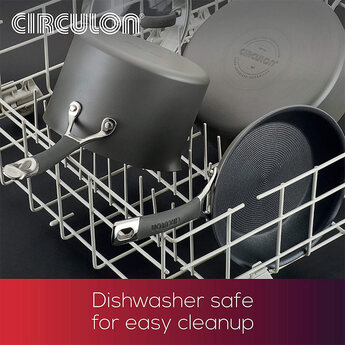 Circulon Radiance Hard Anodized Nonstick 10-Piece Cookware Set - Gray — thumbnail 9