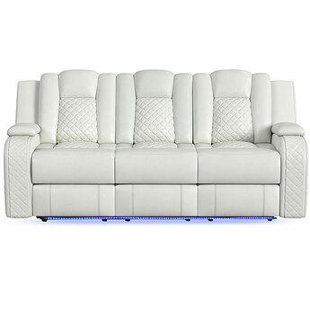 Carlo Power Motion Sofa with Power Headrest — thumbnail 2