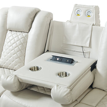 Carlo Power Motion Sofa with Power Headrest — thumbnail 4