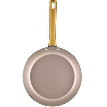 Radiant Aluminum 12-Piece Cookware Set - Champagne — thumbnail 5