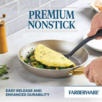 Radiant Aluminum 12-Piece Cookware Set - Champagne — thumbnail 9