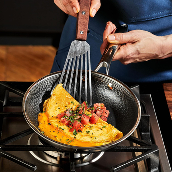 6-Piece Hybrid Fry Pan Set with Lids — thumbnail 3