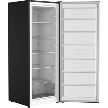 7.0 CuFt Upright Freezer in Gray — thumbnail 2