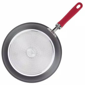 Rachael Ray 11-Piece Hard-Anodized Aluminum Nonstick Cookware Set - Red — thumbnail 4