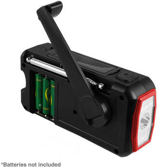 Supersonic Guardian NOAA AM/FM Multi-Powered Emergency Weather Radio with Flashlight — thumbnail 3