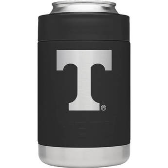 Yeti 12oz. Rambler Colster - Black - Tennessee Vols