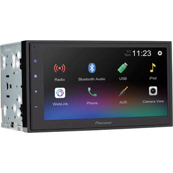 Pioneer 6.8" Bluetooth Digital Media Touchscreen Receiver - Black — thumbnail 3