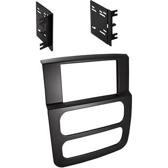 American International 2002-2005 Dodge Double DIN Black Stereo Dash Kit