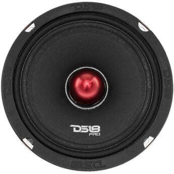 DS18 PRO-X 6.5 inch Mid-Range Loudspeaker with Bullet 500 Watts 4-Ohm