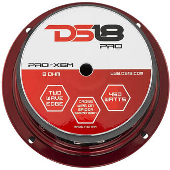 DS18 PRO-X 6.5 inch Mid-Range Loudspeaker 450 Watts 8-Ohm (1 Speaker) — thumbnail 6