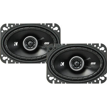 Kicker DS Series 4x6 2-way car speakers