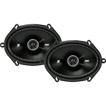 Kicker DS Series 6x8 2-way car speakers