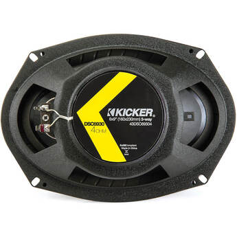 Kicker DS Series 6x9 3-way car speakers — thumbnail 2